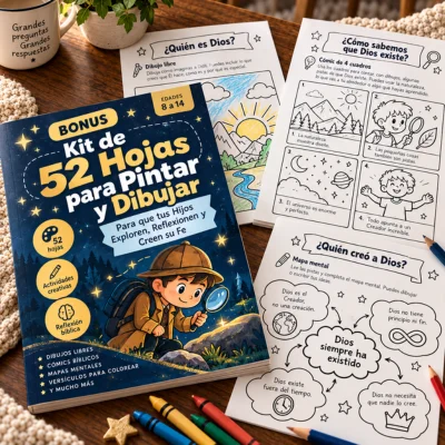 Bono: Kit de 52 Hojas para Pintar y Dibujar